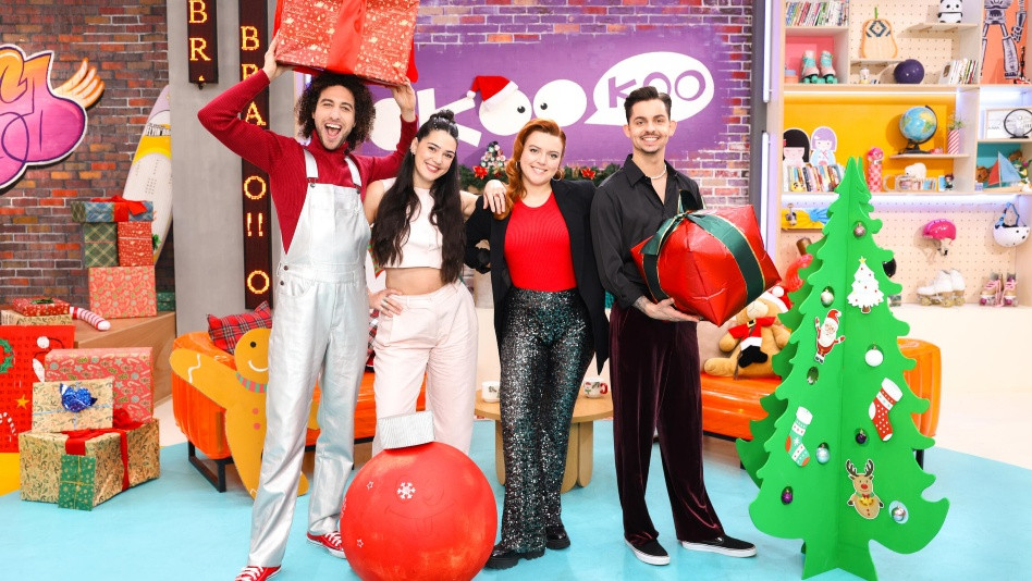 En attendant Noël… avec Karim, Manon, Julia et Jason, les présentateurs d’« Okoo-koo ».